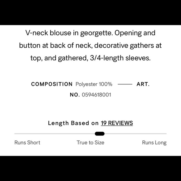 ✨ONLY 1 LEFT!✨NEW H&M Blouse in Multiple Sizes! - Picture 4 of 5